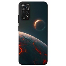 TPU чехол Demsky Lava planet для Xiaomi Redmi Note 11 (Global) / Note 11S