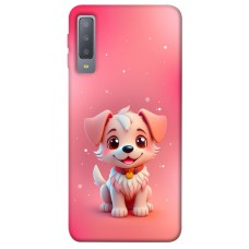 TPU чохол Demsky Puppy для Samsung A750 Galaxy A7 (2018)