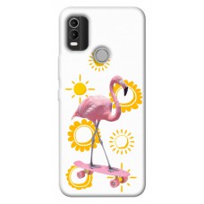 TPU чохол Demsky Fantasy Fauna 4 для Nokia C21 Plus