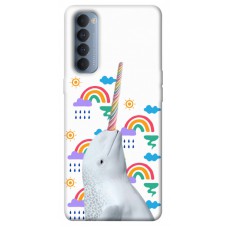 TPU чохол Demsky Fantasy Fauna 5 для Oppo Reno 4 Pro