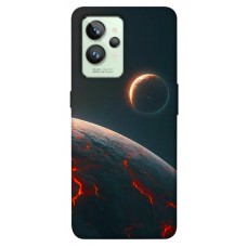 TPU чехол Demsky Lava planet для Realme GT2