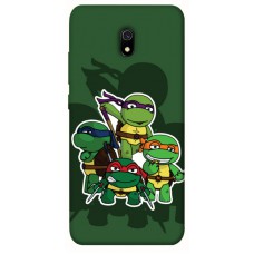 TPU чехол Demsky Green turtles для Xiaomi Redmi 8a