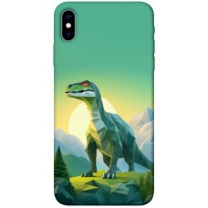 TPU чехол Demsky Динозавр для Apple iPhone X (5.8")