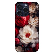 TPU чохол Demsky Velvet roses для Apple iPhone 15 Pro (6.1")