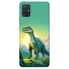 TPU чехол Demsky Динозавр для Samsung Galaxy M51