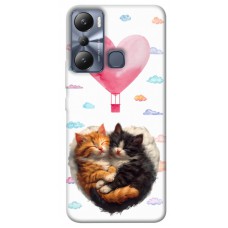 TPU чохол Demsky Animals love 3 для Infinix Hot 20i