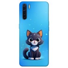 TPU чехол Demsky Кошеня для Oppo A91