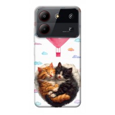 TPU чохол Demsky Animals love 3 для ZTE Blade A54 4G