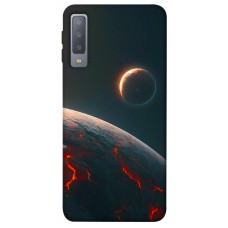 TPU чохол Demsky Lava planet для Samsung A750 Galaxy A7 (2018)