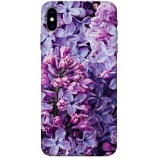 TPU чохол Demsky Violet blossoms для Apple iPhone X (5.8")