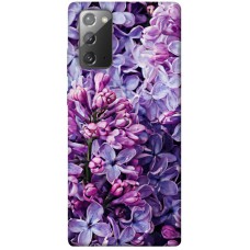 TPU чехол Demsky Violet blossoms для Samsung Galaxy Note 20