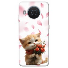 TPU чехол Demsky Animals love 2 для Nokia X10 / X20