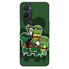 TPU чохол Demsky Green turtles для Oppo A96