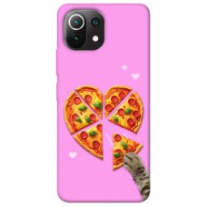 TPU чехол Demsky Pizza Love для Xiaomi Mi 11 Lite