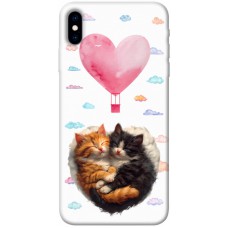 TPU чохол Demsky Animals love 3 для Apple iPhone X (5.8")