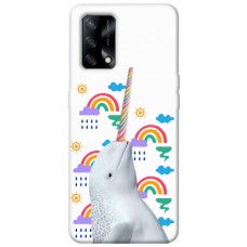 TPU чехол Demsky Fantasy Fauna 5 для Oppo A74 4G