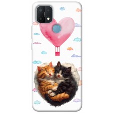 TPU чохол Demsky Animals love 3 для Oppo A15s / A15