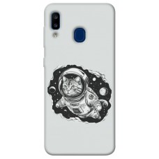 TPU чохол Demsky Кіт космонавт для Samsung Galaxy A20 / A30