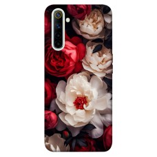 TPU чехол Demsky Velvet roses для Realme 6