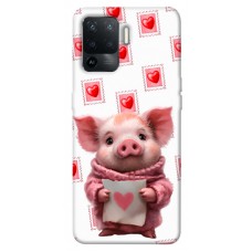 TPU чехол Demsky Animals love 6 для Oppo Reno 5 Lite