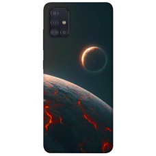 TPU чехол Demsky Lava planet для Samsung Galaxy A51