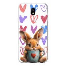 TPU чехол Demsky Animals love 1 для Samsung J730 Galaxy J7 (2017)