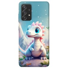 TPU чехол Demsky Білий дракоша для Samsung Galaxy A72 4G / A72 5G