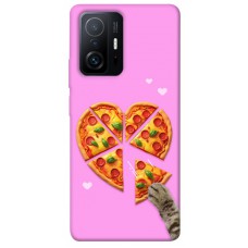 TPU чехол Demsky Pizza Love для Xiaomi 11T / 11T Pro