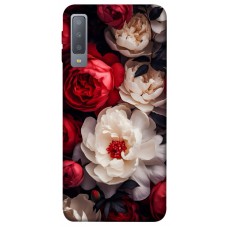 TPU чохол Demsky Velvet roses для Samsung A750 Galaxy A7 (2018)