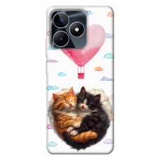 TPU чохол Demsky Animals love 3 для Realme C53