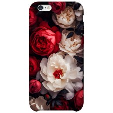 TPU чохол Demsky Velvet roses для Apple iPhone 6/6s (4.7")