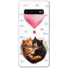 TPU чохол Demsky Animals love 3 для Samsung Galaxy S10