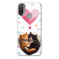 TPU чохол Demsky Animals love 3 для Motorola Moto E20