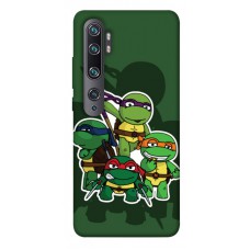 TPU чохол Demsky Green turtles для Xiaomi Mi Note 10 / Note 10 Pro / Mi CC9 Pro