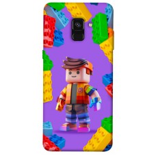 TPU чехол Demsky Colorful constructor для Samsung A530 Galaxy A8 (2018)