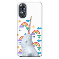 TPU чохол Demsky Fantasy Fauna 5 для Oppo A17