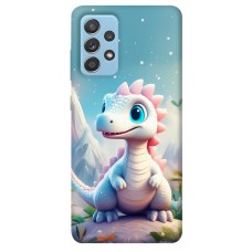 TPU чехол Demsky Білий дракоша для Samsung Galaxy A52 4G / A52 5G