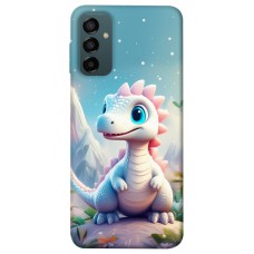 TPU чехол Demsky Білий дракоша для Samsung Galaxy M14 5G