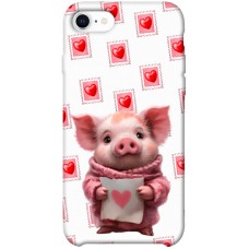 TPU чохол Demsky Animals love 6 для Apple iPhone SE (2020)