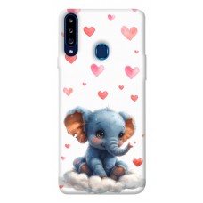 TPU чехол Demsky Animals love 7 для Samsung Galaxy A20s