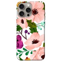 TPU чохол Demsky Акварельні квіти