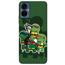 TPU чехол Demsky Green turtles для TECNO Camon 19 Neo