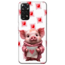 TPU чохол Demsky Animals love 6 для Xiaomi Redmi Note 11 (Global) / Note 11S