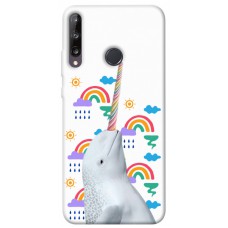 TPU чехол Demsky Fantasy Fauna 5 для Huawei P40 Lite E / Y7p (2020)