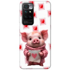 TPU чохол Demsky Animals love 6 для Xiaomi Redmi 10