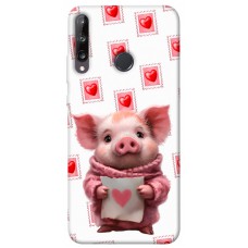 TPU чохол Demsky Animals love 6 для Huawei P40 Lite E / Y7p (2020)