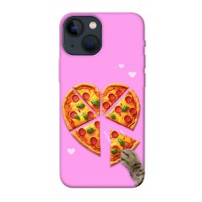 TPU чехол Demsky Pizza Love для Apple iPhone 13 mini (5.4")