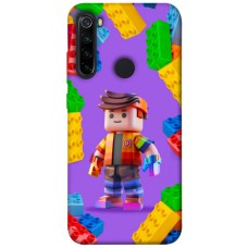 TPU чехол Demsky Colorful constructor для Xiaomi Redmi Note 8