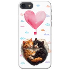 TPU чехол Demsky Animals love 3 для Apple iPhone 7 / 8 (4.7")