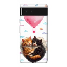 TPU чохол Demsky Animals love 3 для Google Pixel 6